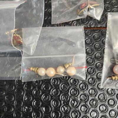 Jewelry Lot Marcasite Heart, Aynsley , Earings, Tie Tack, Cufflinks, Cubic Zirconia necklace, Steel by Design, Bulova Watch,