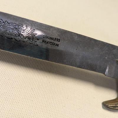 Sale Photo Thumbnail #2537: Stainless Pakistan Dagger