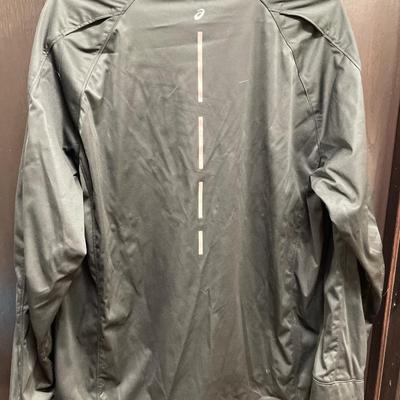 Black ASICS jacket