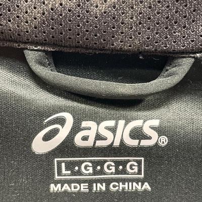 Black ASICS jacket