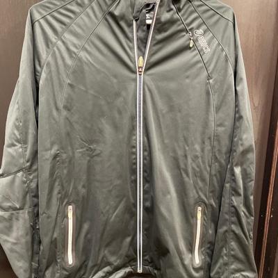 Black ASICS jacket