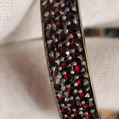 Vintage Jewelry Lot Amethyst Crystal, Bracelet, Cora Earings , Lona W Germany Earings