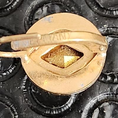 Vintage Jewelry Lot Amethyst Crystal, Bracelet, Cora Earings , Lona W Germany Earings