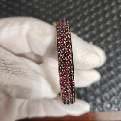 Vintage Jewelry Lot Amethyst Crystal, Bracelet, Cora Earings , Lona W Germany Earings