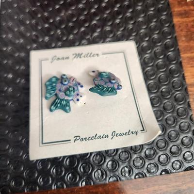 Costume Jewelry Lot Pins ,Lia Sophia Necklaces Earings