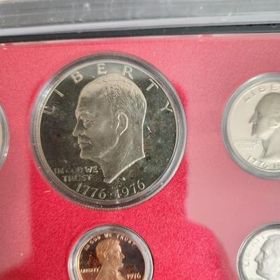 UnitedStates Coins Lot Buffalo Nickels, World War II Coins, 1971 S Eisenhower Dollar, 1976 Proof sets , and others