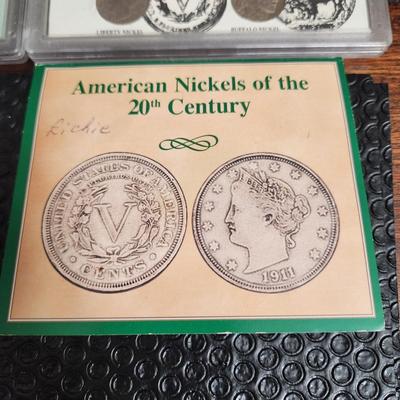 UnitedStates Coins Lot Buffalo Nickels, World War II Coins, 1971 S Eisenhower Dollar, 1976 Proof sets , and others