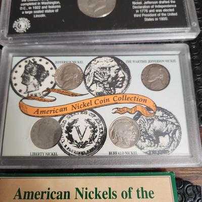 UnitedStates Coins Lot Buffalo Nickels, World War II Coins, 1971 S Eisenhower Dollar, 1976 Proof sets , and others