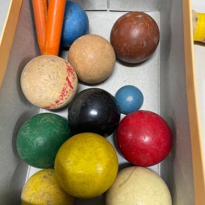Children’s croquet set