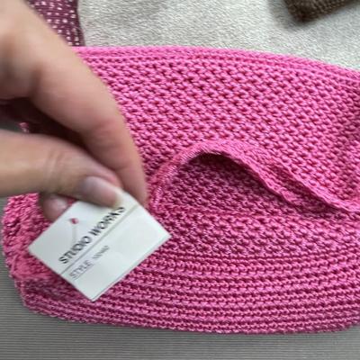 4 Purses & Fabric Basket