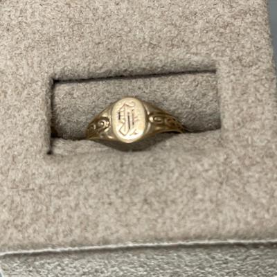 10k baby ring