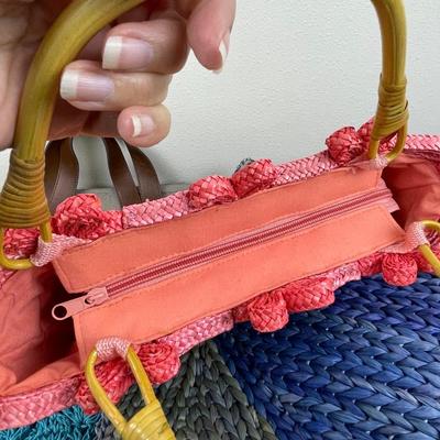 Lot of 4 Purses Brights Woven