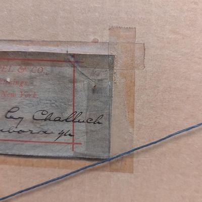Sale Photo Thumbnail #2137: Signed Gainsborough RS Chattock Richard Samuel Chattock Etching