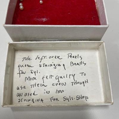 Over 95 year old Pearl necklace