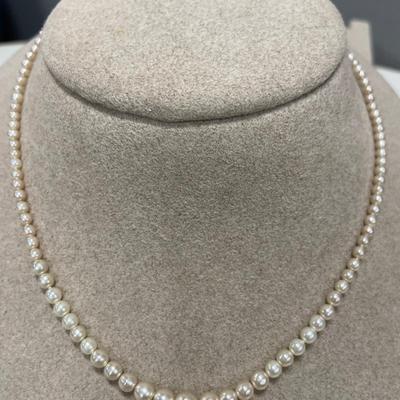 Over 95 year old Pearl necklace