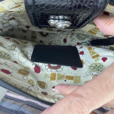 4 Purses including Rolling Tote, Lug, Brighton