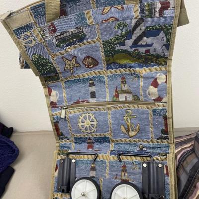 4 Purses including Rolling Tote, Lug, Brighton