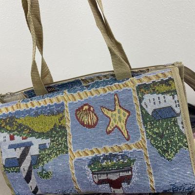 4 Purses including Rolling Tote, Lug, Brighton