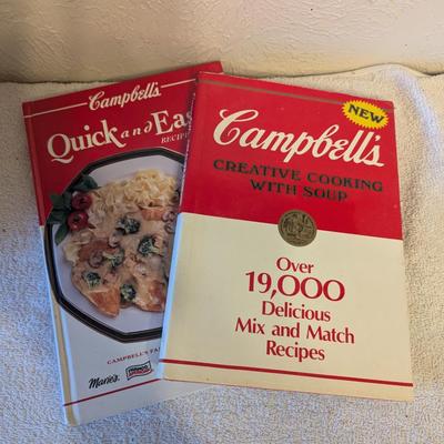 Campbell's cook books - set of 2