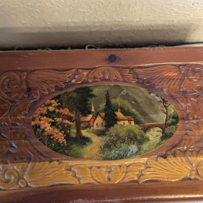 Decoratve Wooden Trinket Box