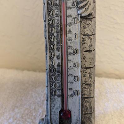 Gorgoyle Thermometer Resin Wall Hanger
