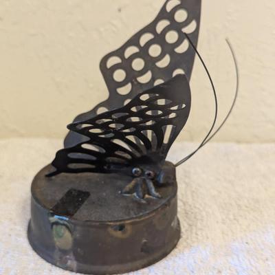 Brass Butterfly art piece