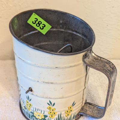 Vintage Flower Sifter