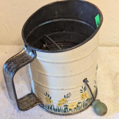 Vintage Flower Sifter