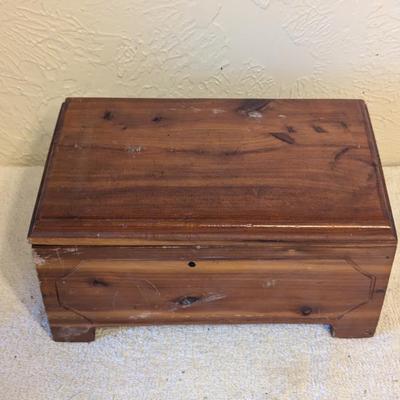 Decorative Wooden Trinket Box