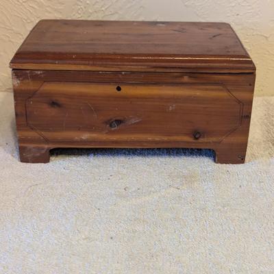 Decorative Wooden Trinket Box
