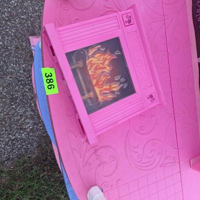 Barbie Plastic Doll House
