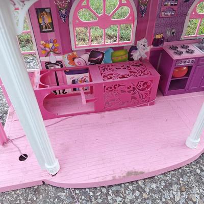 Barbie Plastic Doll House