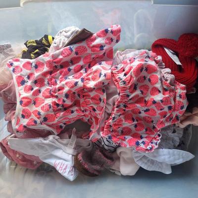 bundle of girls baby clothes- most 12 to 18 months