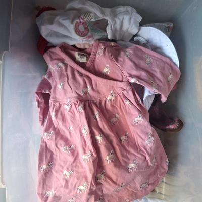 bundle of girls baby clothes- most 12 to 18 months