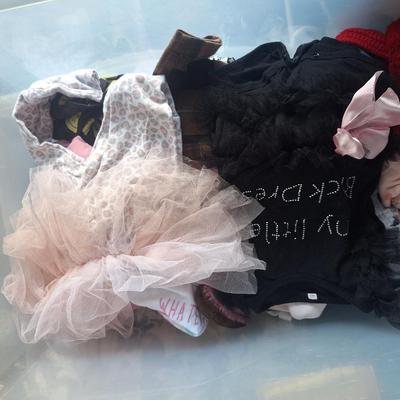 bundle of girls baby clothes- most 12 to 18 months