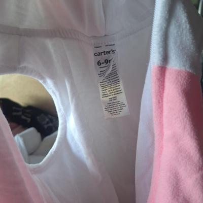 Box of infant girls clothing