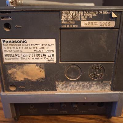 Vintage portable TV -untested