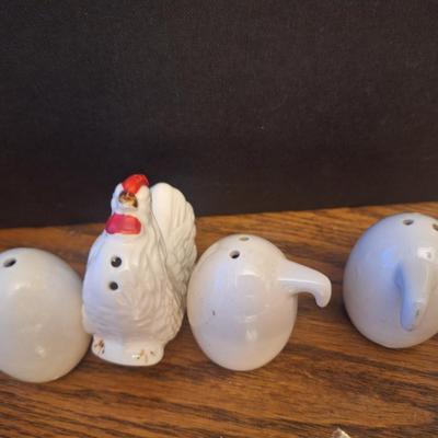 Salt and pepper shakers