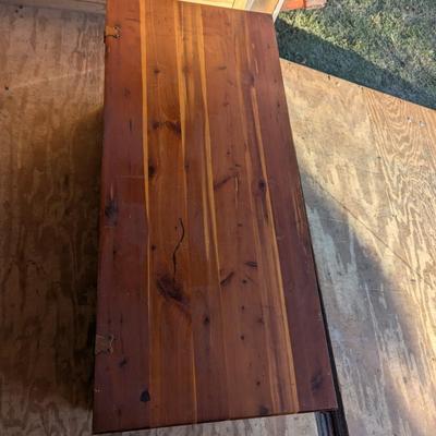 Cedar Chest 45" wide x 20" Deep 19" tall