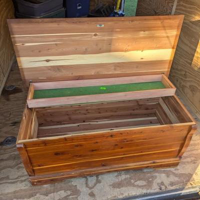Cedar Chest 45" wide x 20" Deep 19" tall