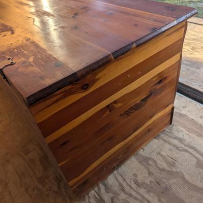 Cedar Chest 45" wide x 20" Deep 19" tall