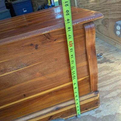 Cedar Chest 45" wide x 20" Deep 19" tall