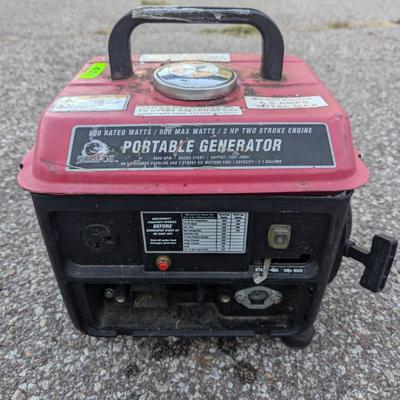 Small Gas Generator 2 HP 800 to 900 watts (read descr)