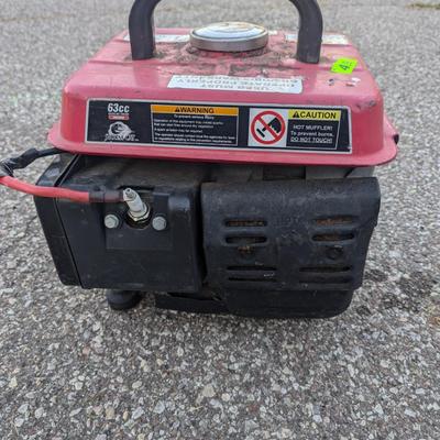 Small Gas Generator 2 HP 800 to 900 watts (read descr)