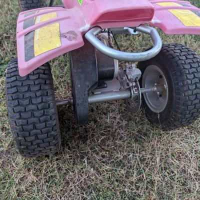 childs battery operated 4 wheeler- not running- no battery no charger