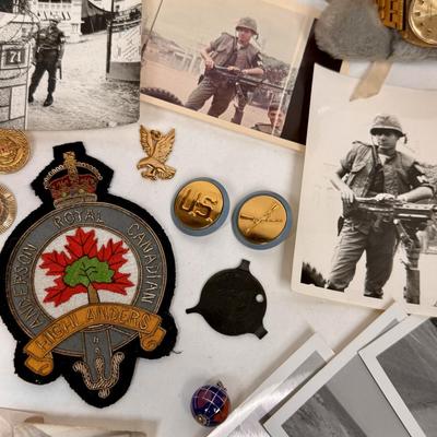 Vintage Militaria Collectibles