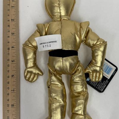 Vintage Star Wars Buddies C-3PO NWT Beanie Bady