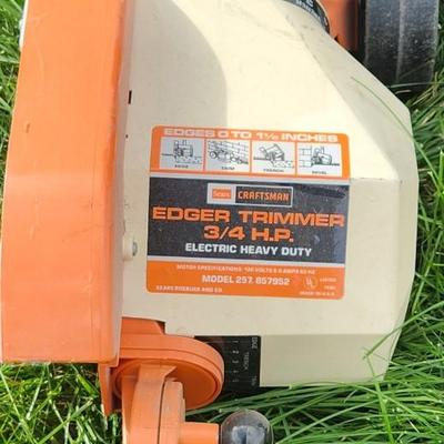 Sale Photo Thumbnail #189: Vintage Craftsman Edger Trimmer Plug-in

Will receive item as is. Working