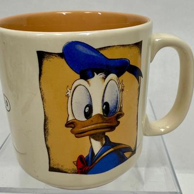 Disney Donald Duck Coffee Mug 11oz Cup Vintage 90s Retired