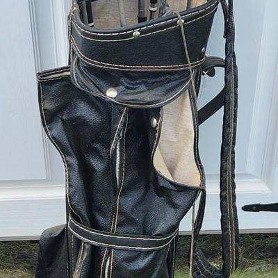 Sale Photo Thumbnail #294: Classic Golf clubs Driver Irons & bag Signature

Will receive all items pictured as is